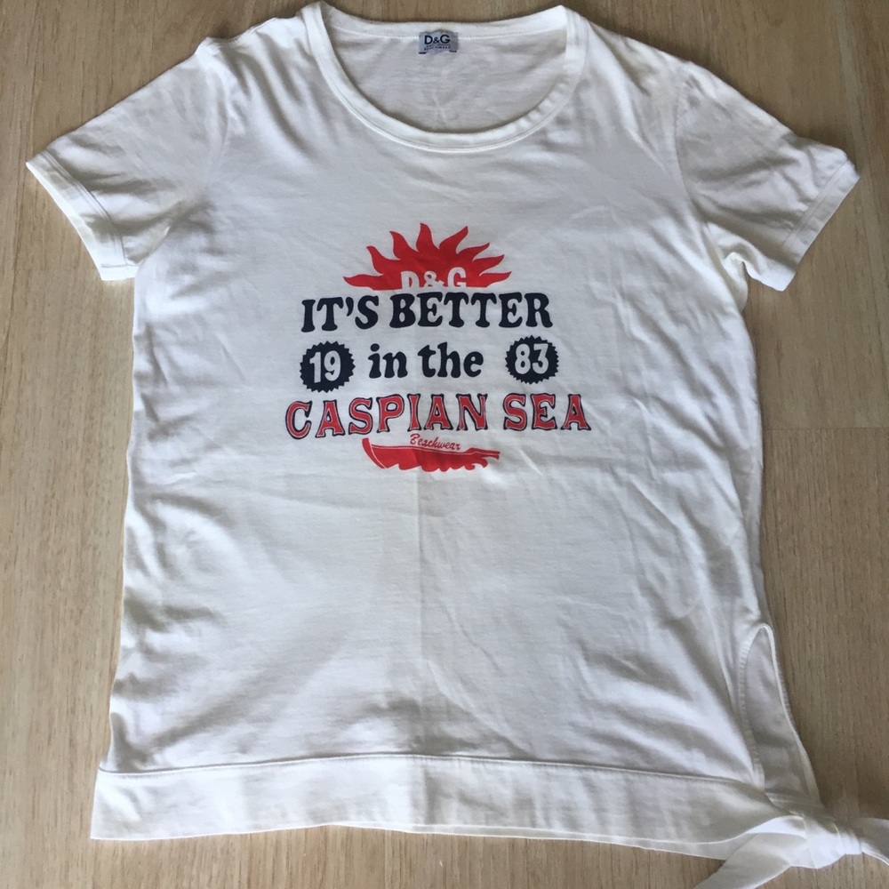 D&G Dolce Gabbana Women’s Oversized T-Shirt Top